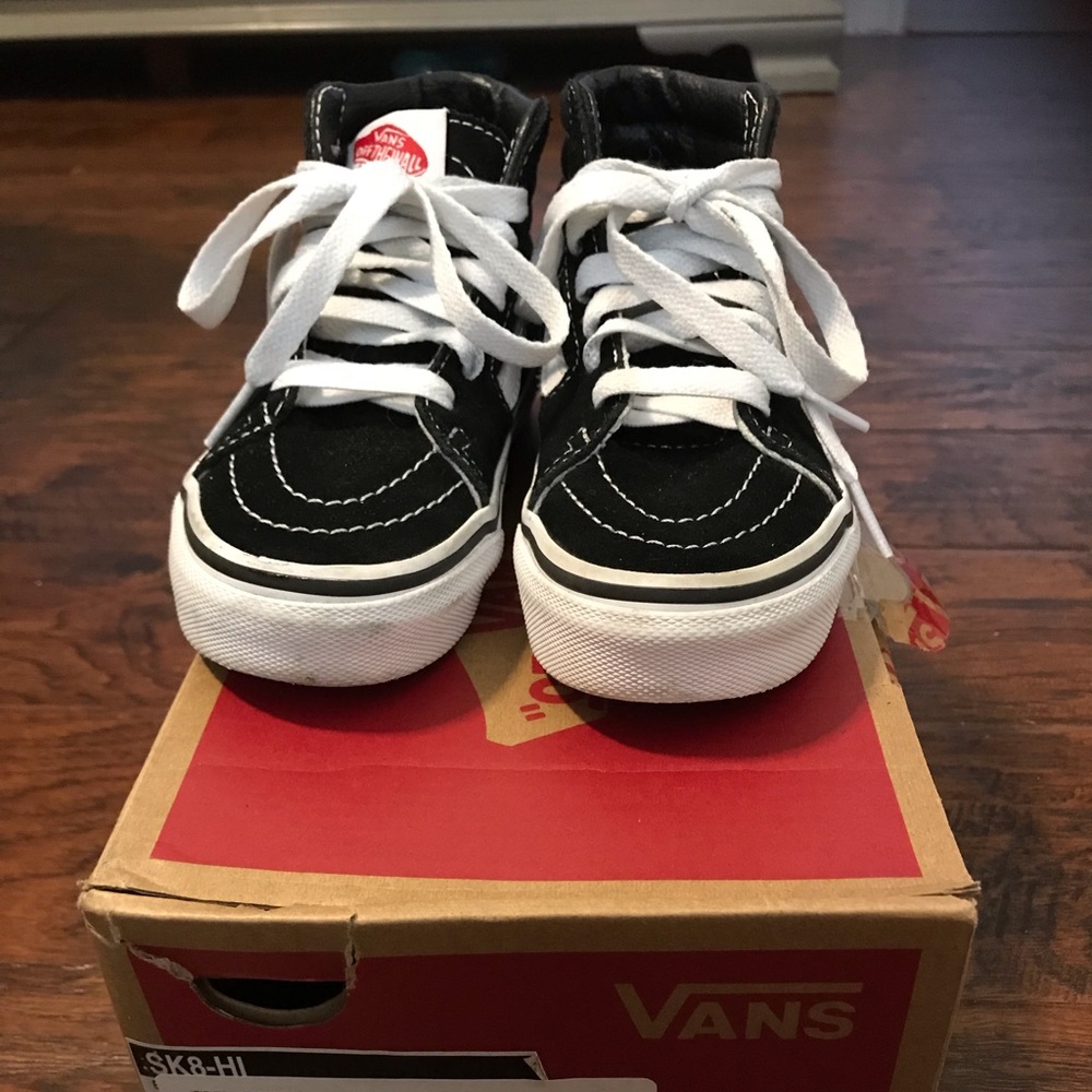 Vans SL8-HI Black/White Sz. 10.5